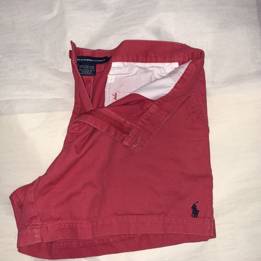 Ralph Lauren High Waisted Chino Shorts - 10